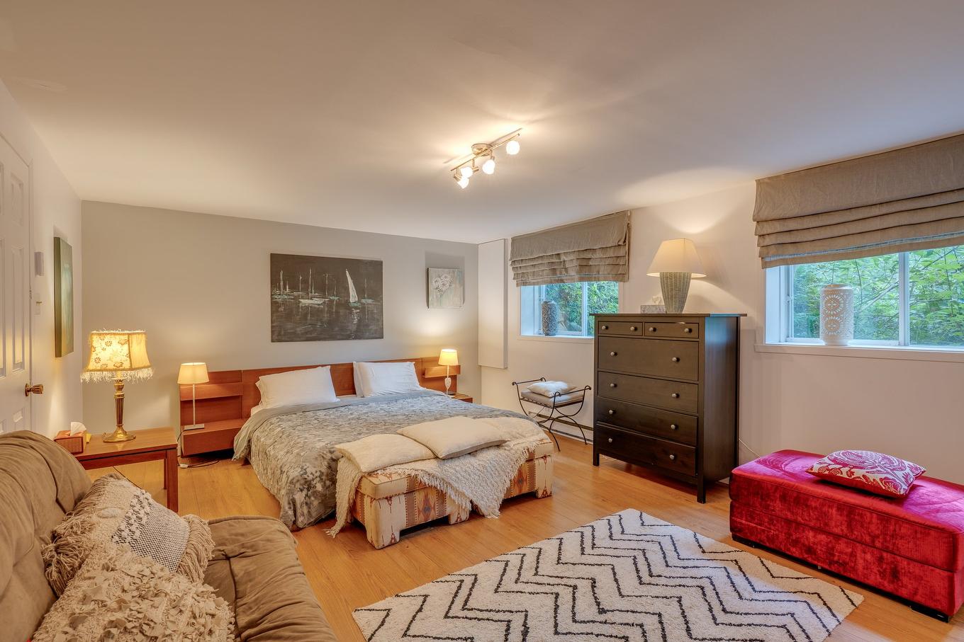 Chambre à coucher - 1109 Ch. De La Paix, Saint-Sauveur, QC - Indoor Photo Showing Bedroom