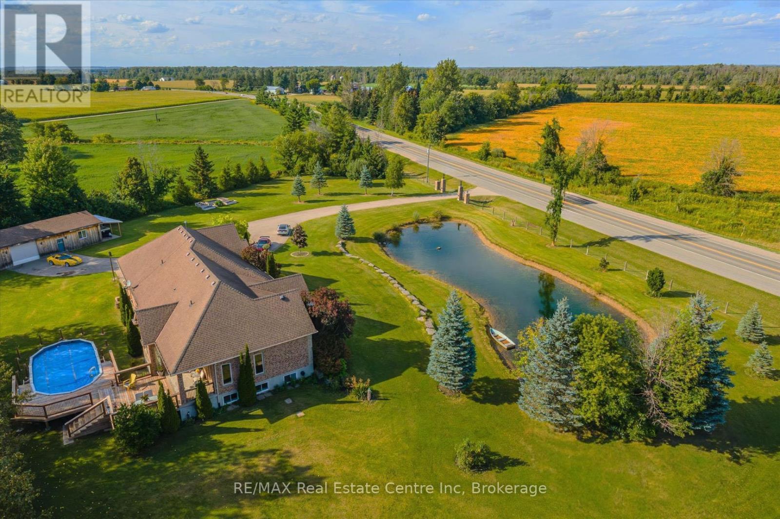 5946 Wellington Rd 86 Road, Woolwich, ON - Outdoor With View
