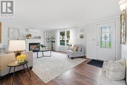 Freshly Painted, Spacious Living Room -