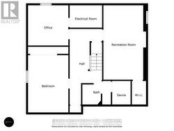 BASEMENT FLOOR PLAN -