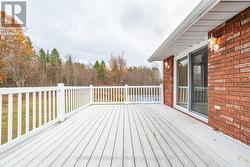 back yard deck -