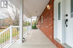 front covered porch -