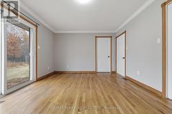 primary bedroom with cheater door to main bath -