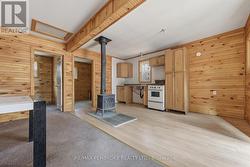 hunt camp interior -