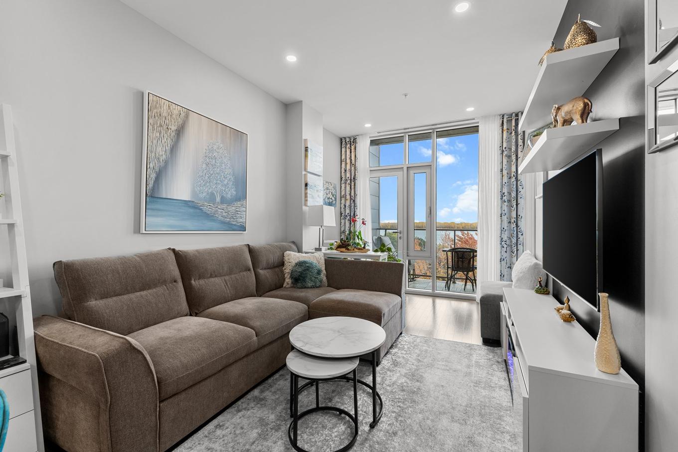 Salon - 519-11310 Rue Notre-Dame E., Montréal-Est, QC - Indoor Photo Showing Living Room