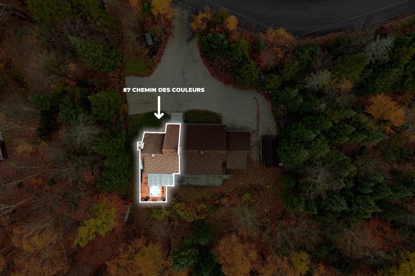 Plan (croquis) - 87Z Ch. Des Couleurs, Saint-Sauveur, QC - Outdoor