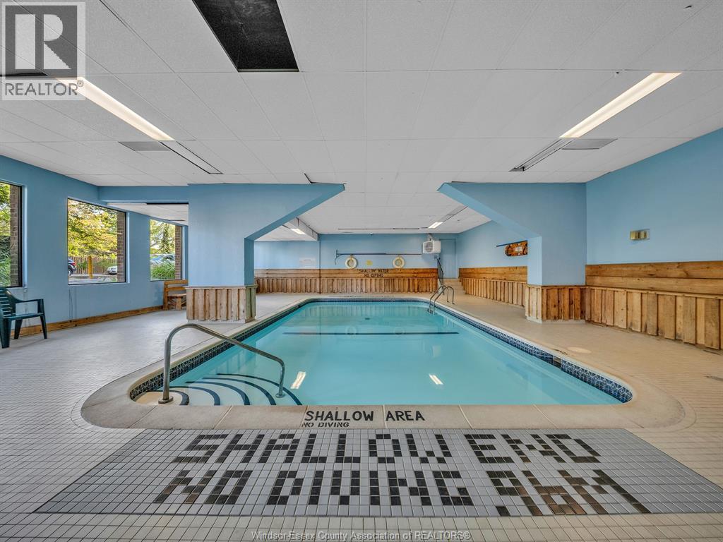 3936 Wyandotte East Unit# 906, Windsor, ON - Indoor Photo Showing Other Room With In Ground Pool