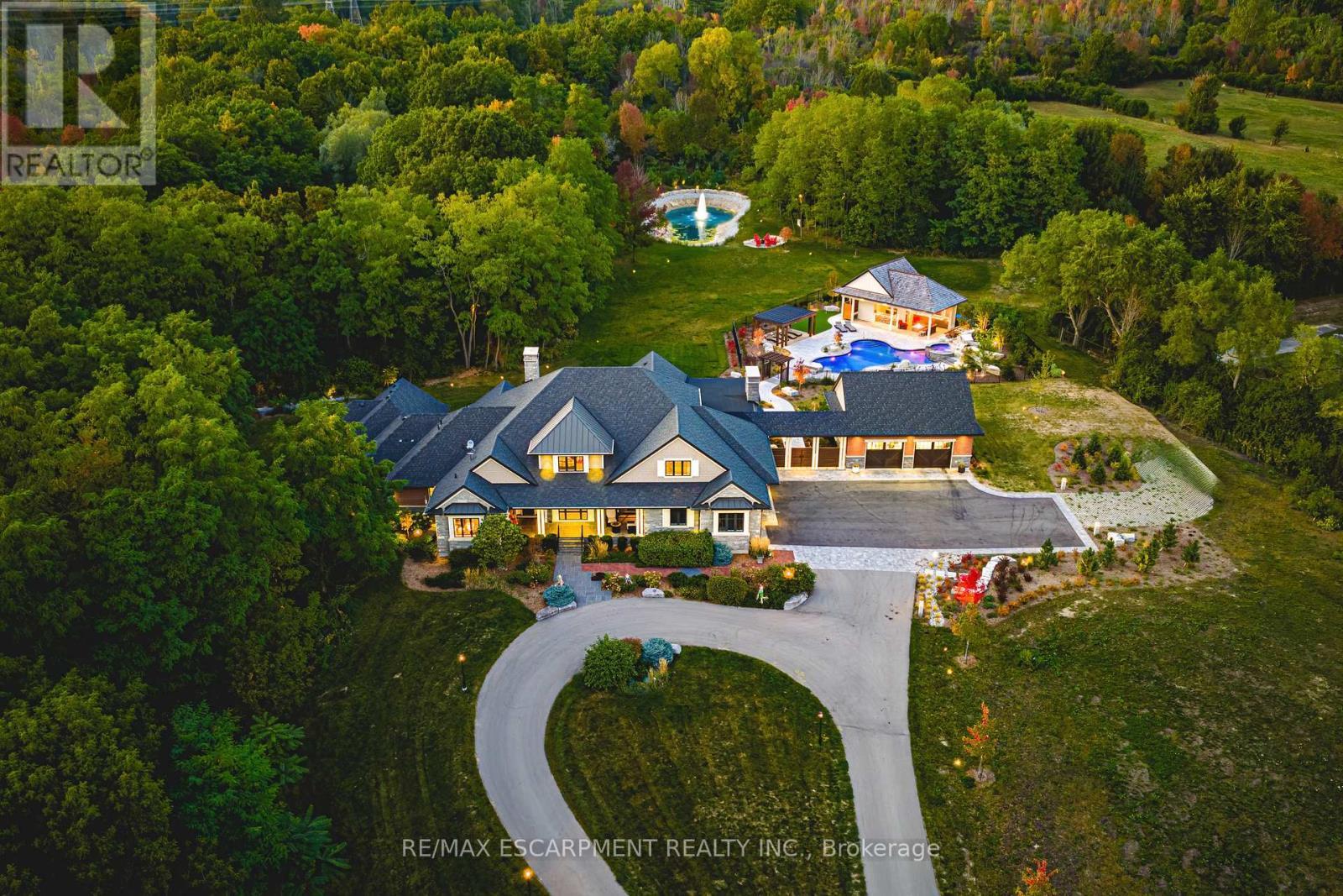 Aerial View - 597 Old York Road, Burlington, ON - Outdoor With View