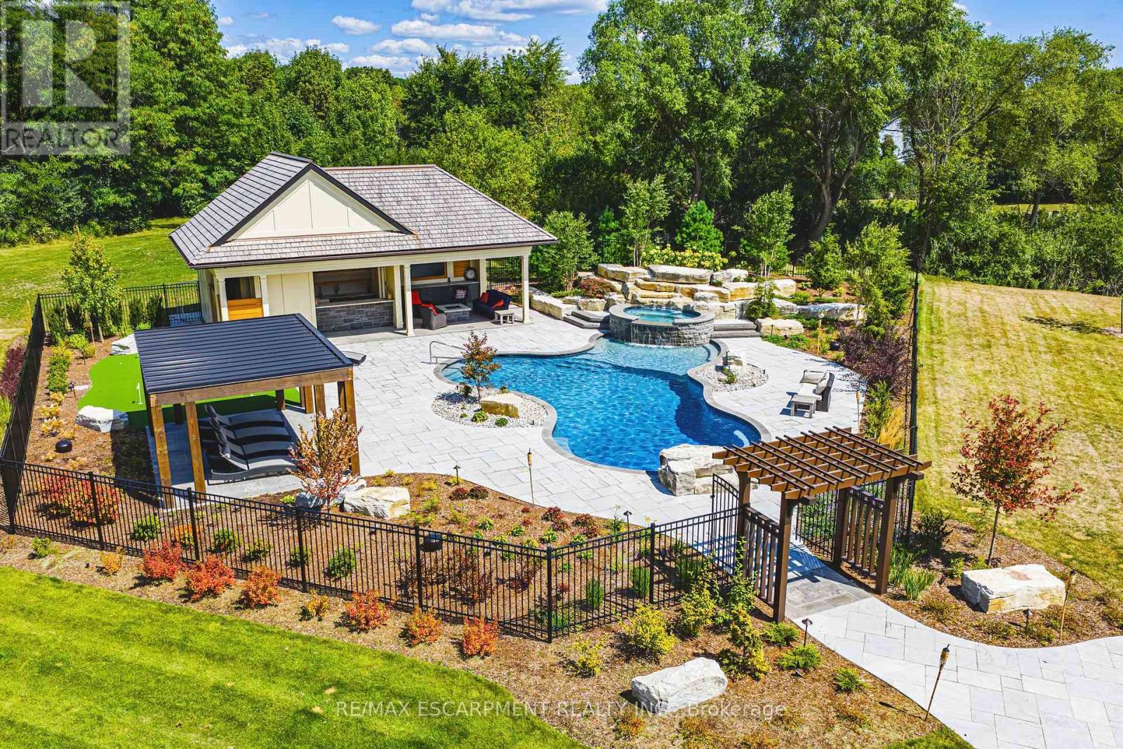 Pool - 597 Old York Road, Burlington, ON - Outdoor