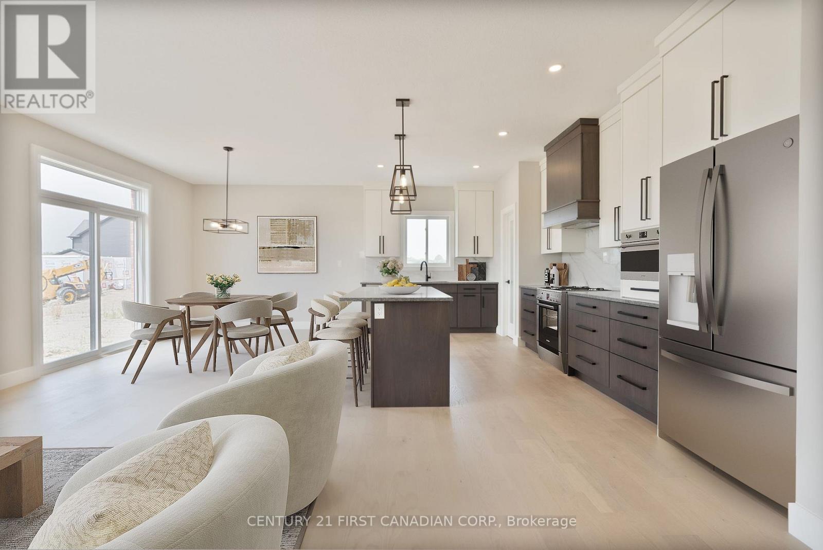 Virtually Staged - 105 Sheldabren Street, North Middlesex (Ailsa Craig), ON - Indoor Photo Showing Other Room