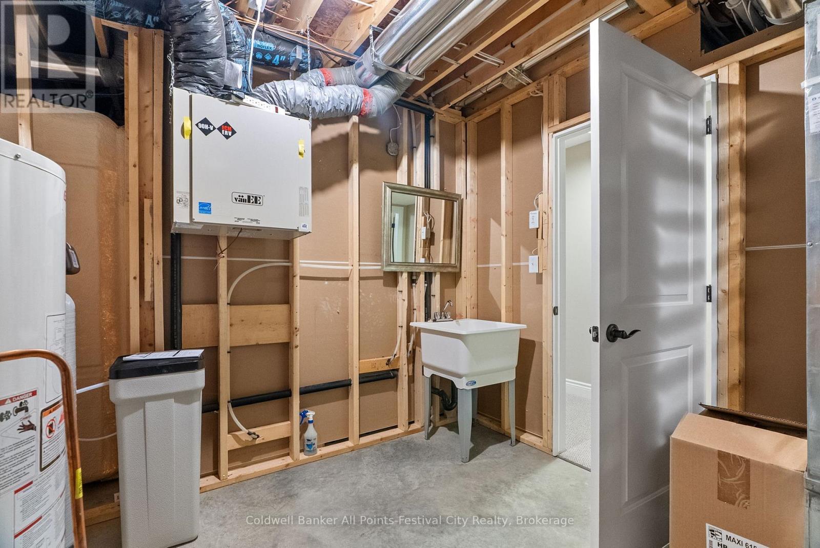 38 - 48 Fairhaven Lane, Goderich (Goderich (Town)), ON - Indoor Photo Showing Basement