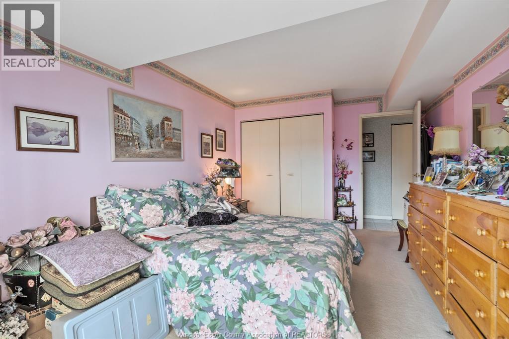 3601 Riverside East Unit# 1203, Windsor, ON - Indoor Photo Showing Bedroom