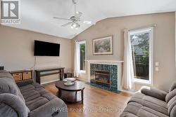 Family Room with Gas Fireplace -