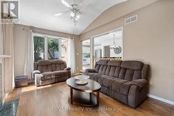 Cozy Family Room with Lots of Natural Light -