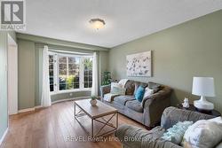 Spacious Living Room with Bay Window -