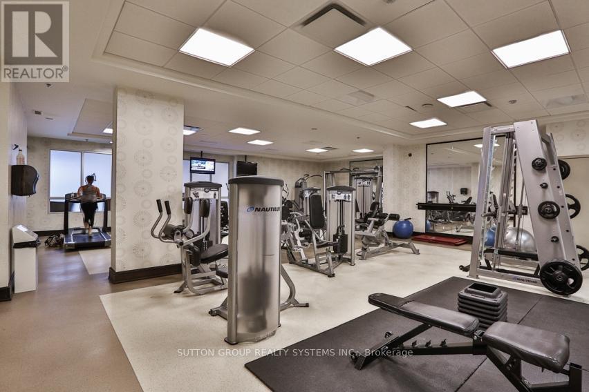 Ph11 - 1070 Sheppard Avenue W, Toronto, ON - Indoor Photo Showing Gym Room