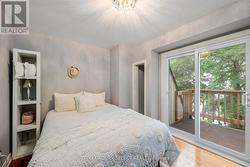 Second bedroom with balcony -