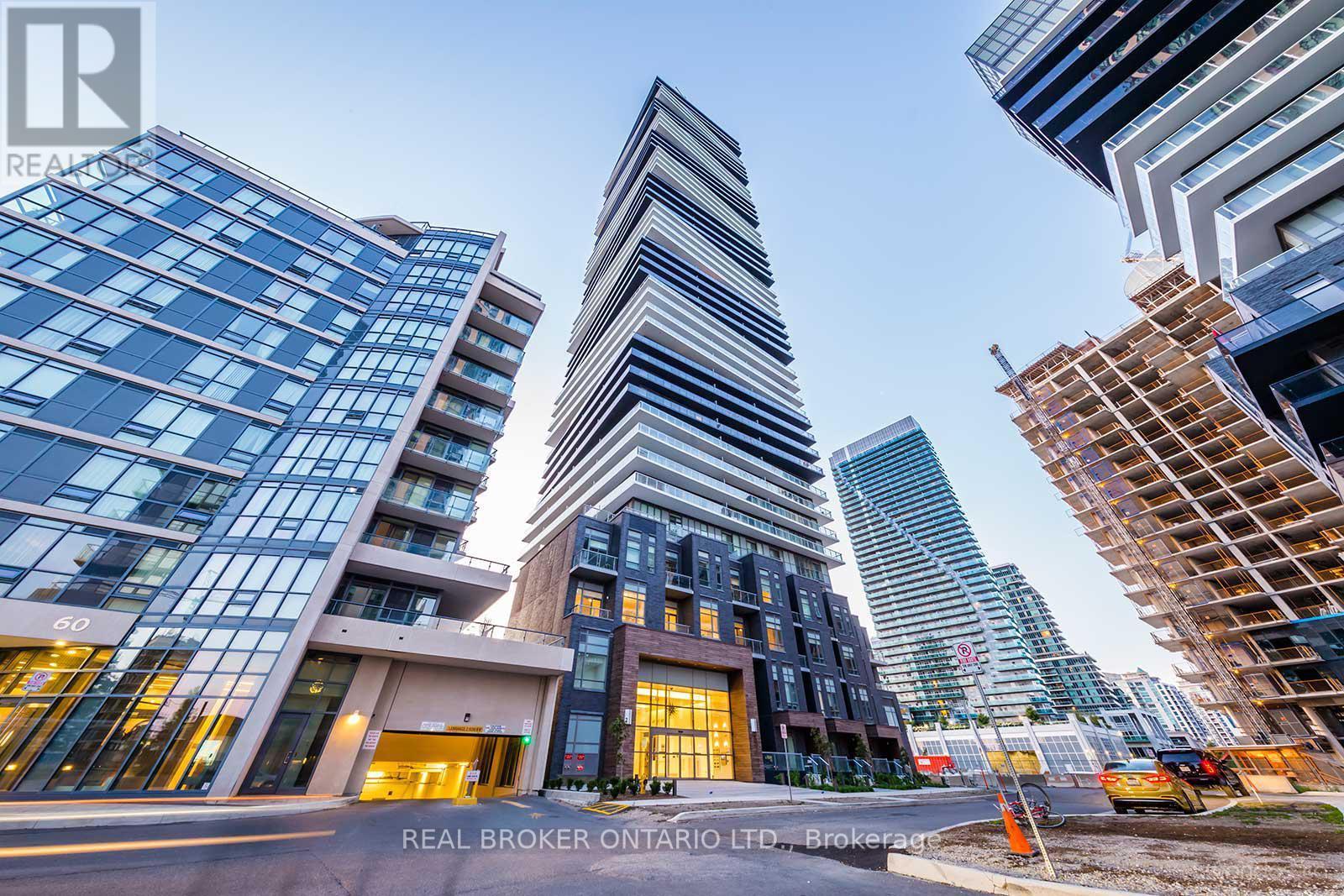 302 - 56 Annie Craig Drive, Toronto, ON - Outdoor With Facade