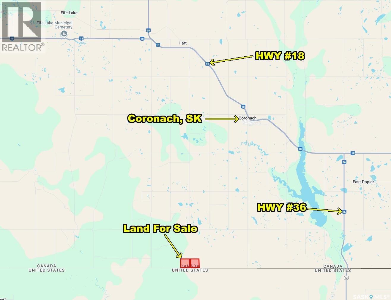 2 Quarters Grainland Near Coronach, Sk, Hart Butte Rm No. 11, SK