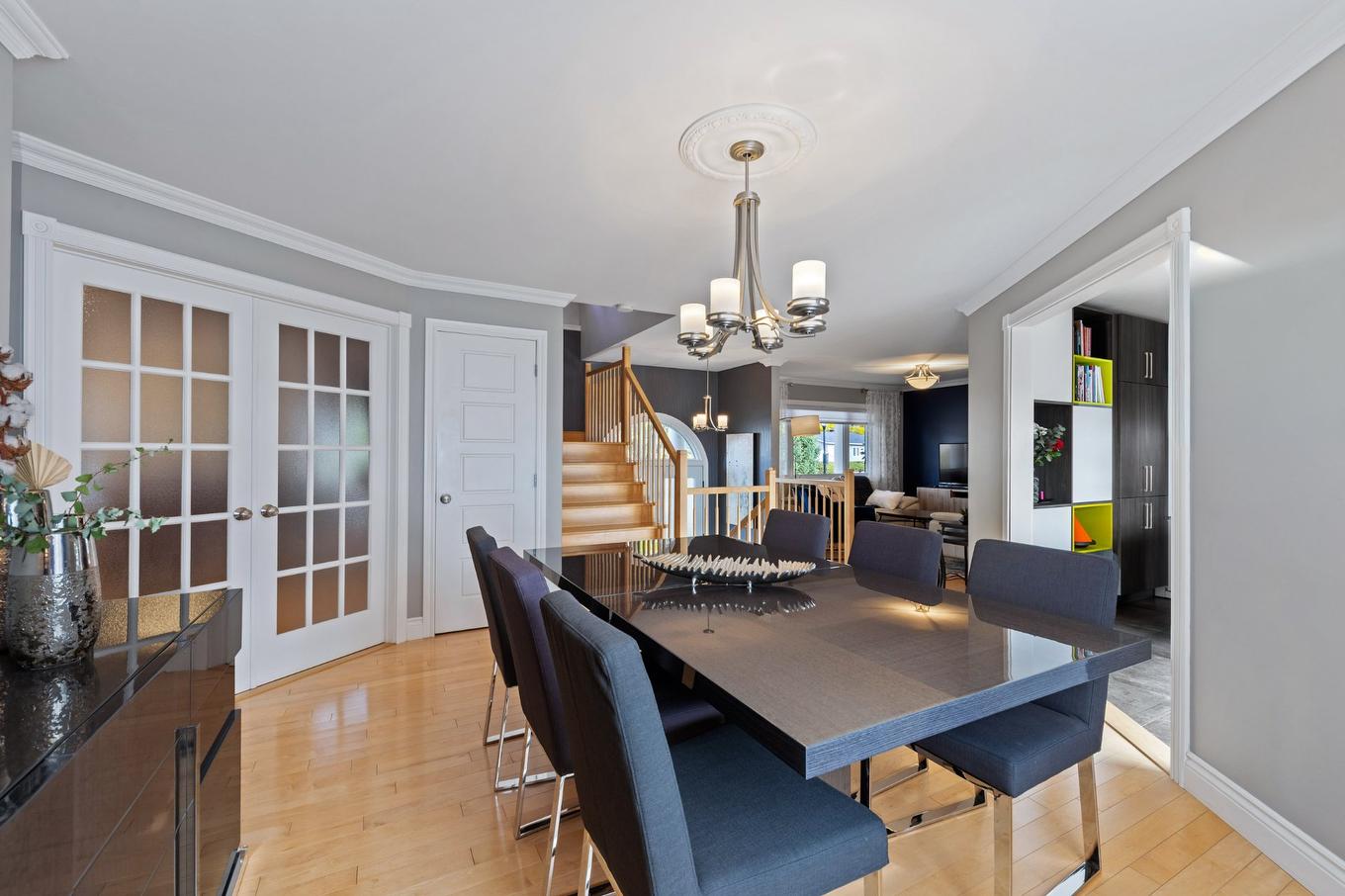 Overall view - 418 Rue De Grenoble, Sainte-Julie, QC - Indoor Photo Showing Dining Room