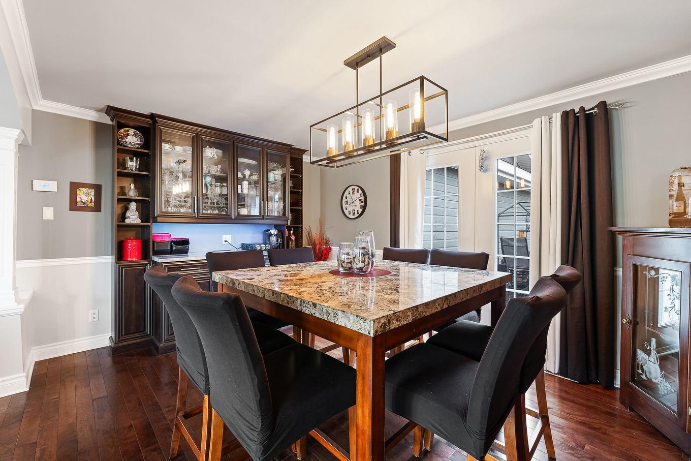 Dining room - 2951 Rue Principale, Dunham, QC - Indoor Photo Showing Dining Room