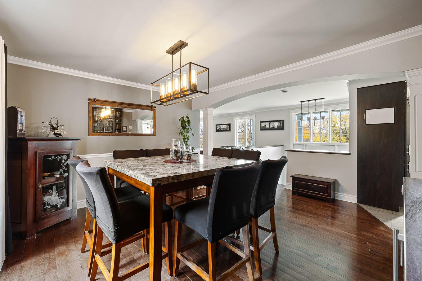 Dining room - 2951 Rue Principale, Dunham, QC - Indoor Photo Showing Dining Room