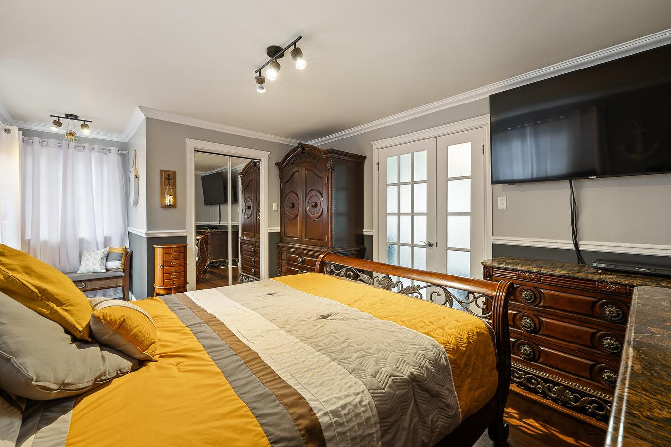 Primary bedroom - 2951 Rue Principale, Dunham, QC - Indoor Photo Showing Bedroom