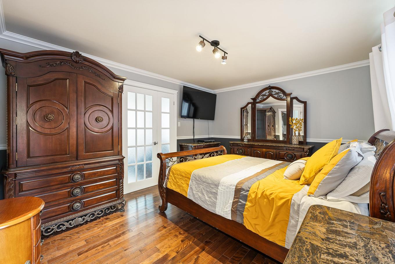 Primary bedroom - 2951 Rue Principale, Dunham, QC - Indoor Photo Showing Bedroom