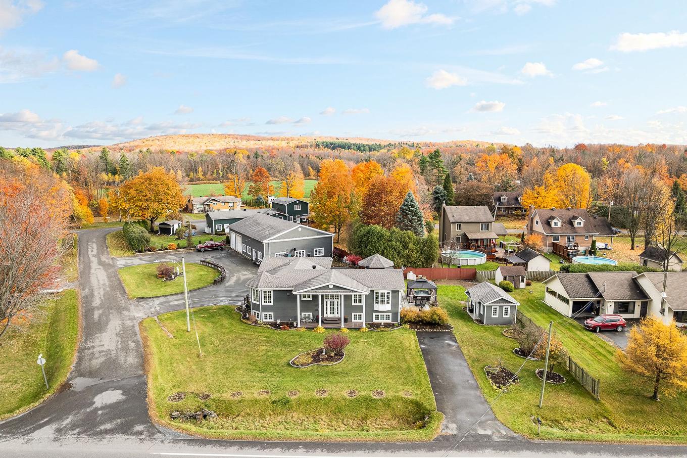 Aerial photo - 2951 Rue Principale, Dunham, QC - Outdoor With View