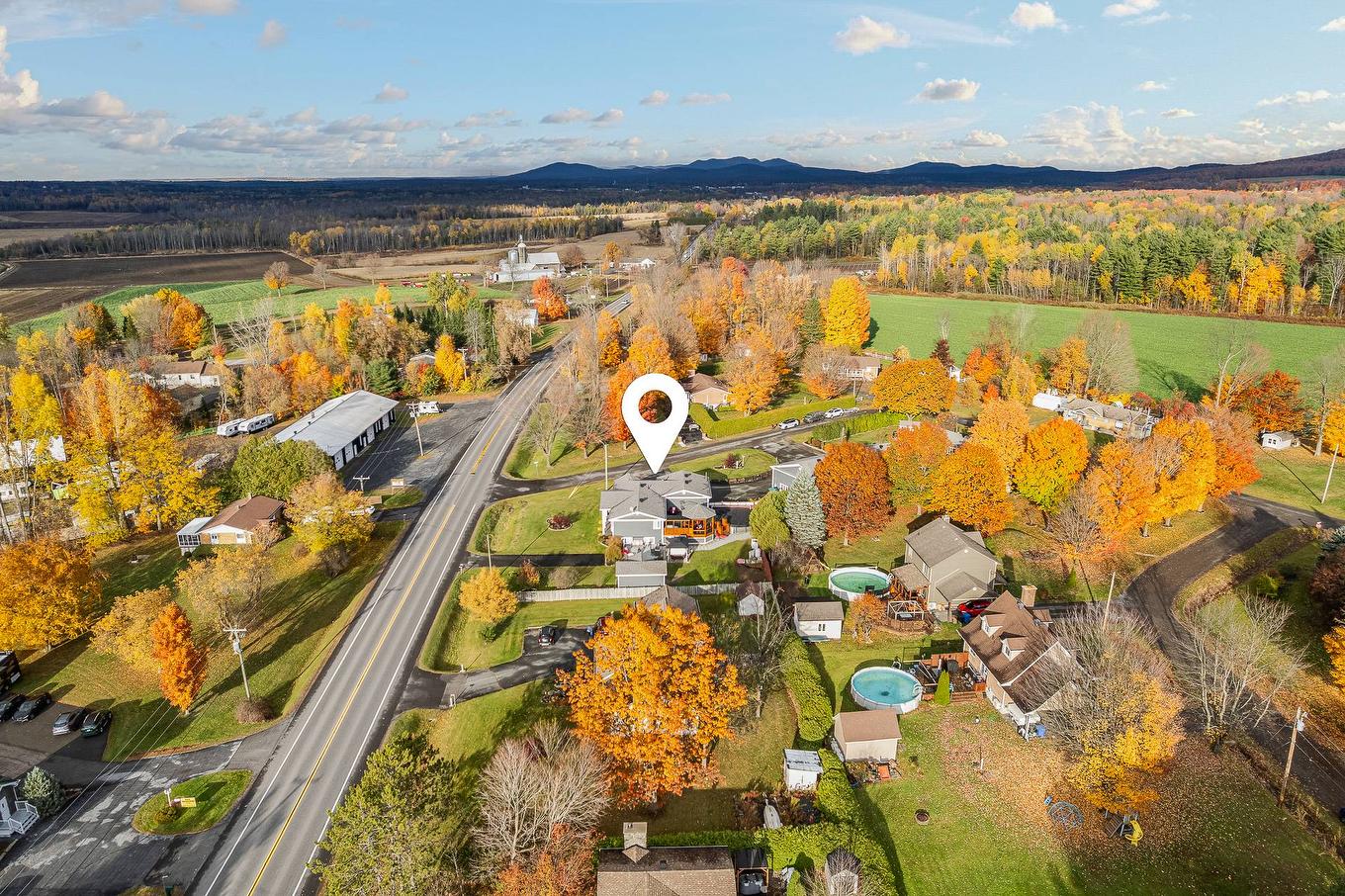 Aerial photo - 2951 Rue Principale, Dunham, QC - Outdoor With View