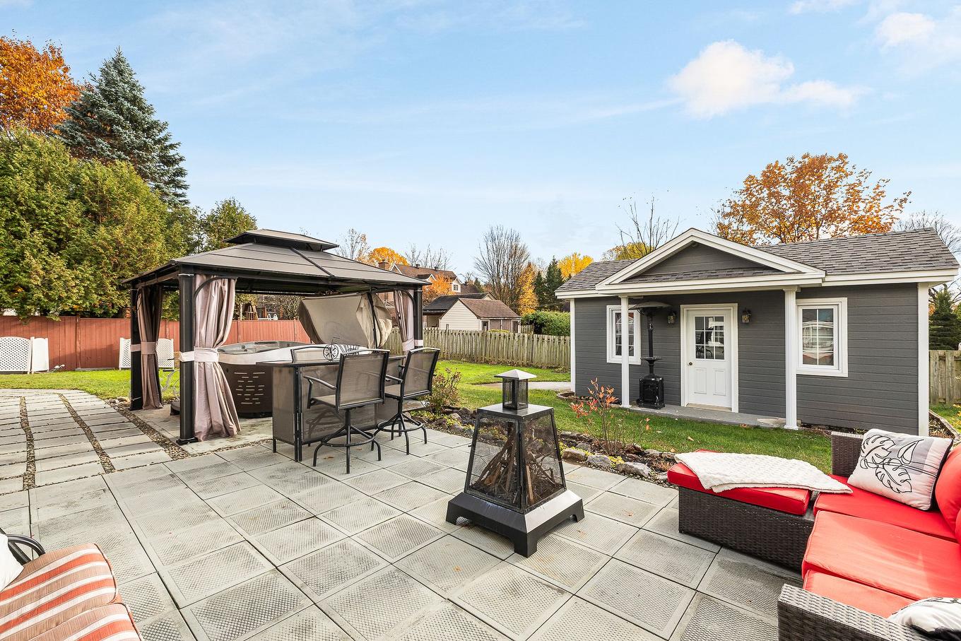 Patio - 2951 Rue Principale, Dunham, QC - Outdoor With Deck Patio Veranda