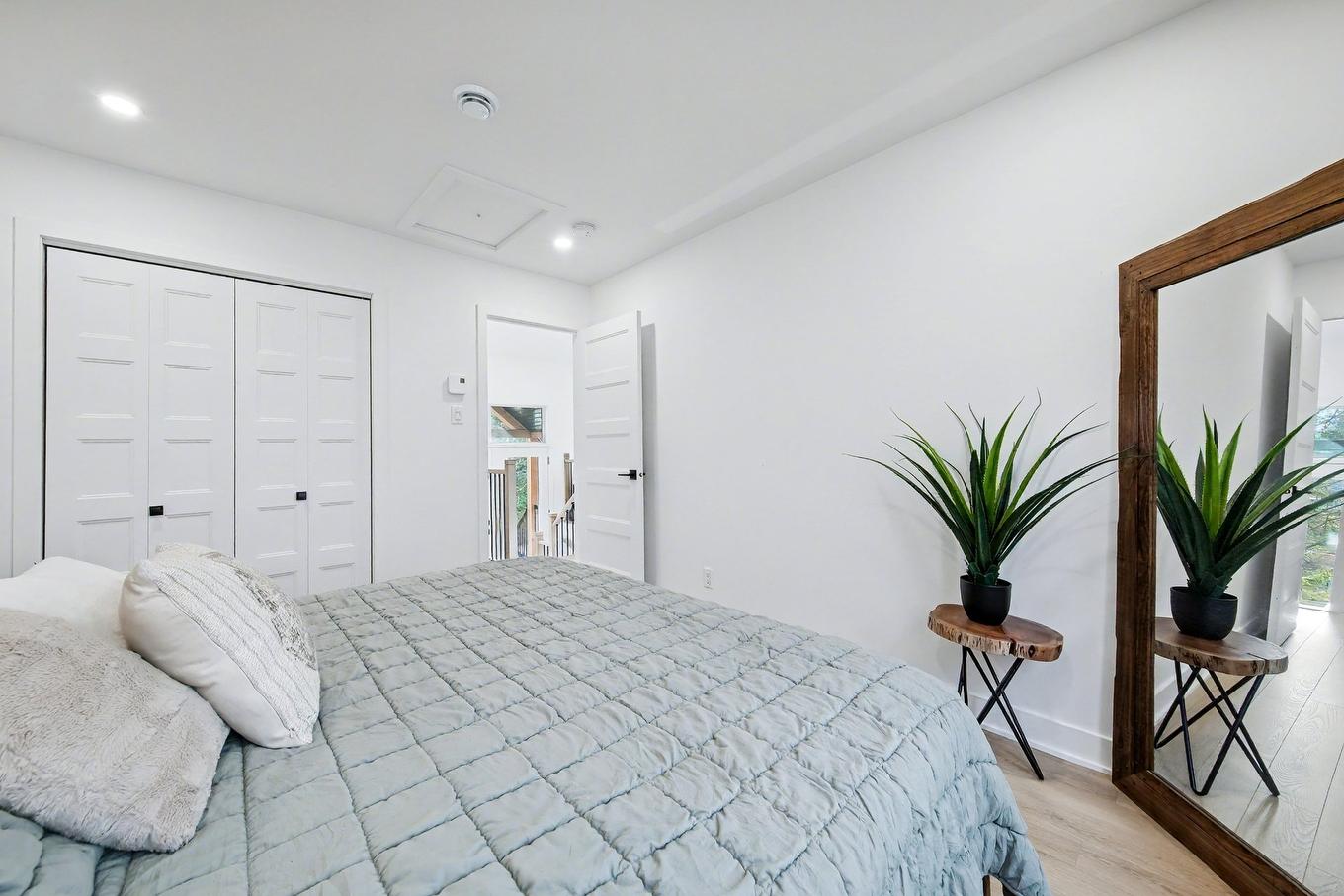 Primary bedroom - 2100 Rue Wilfrid, Val-David, QC - Indoor Photo Showing Bedroom
