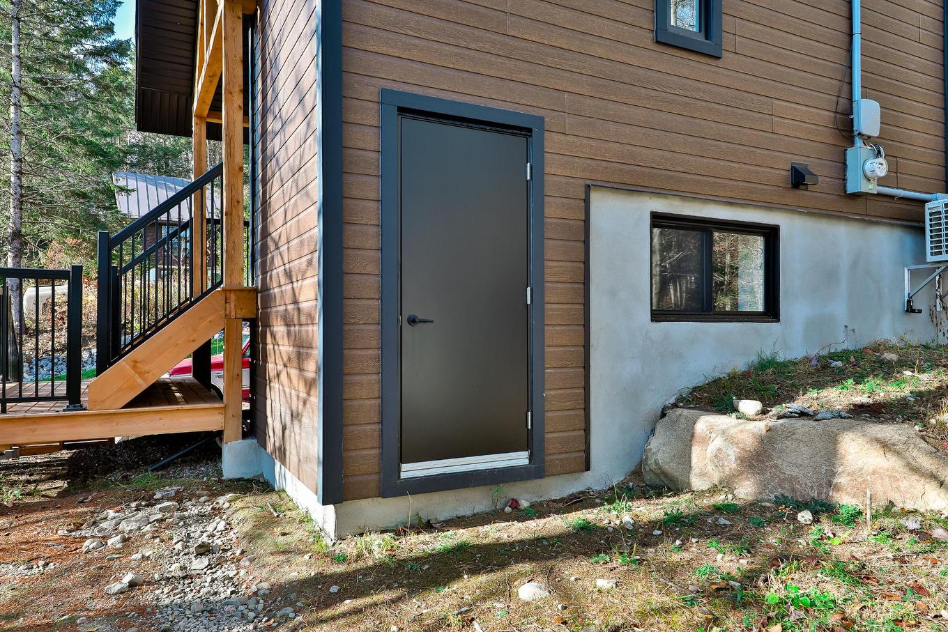 Back facade - 2100 Rue Wilfrid, Val-David, QC - Outdoor With Exterior