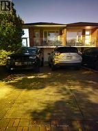 front door, parking shared with upstairs -