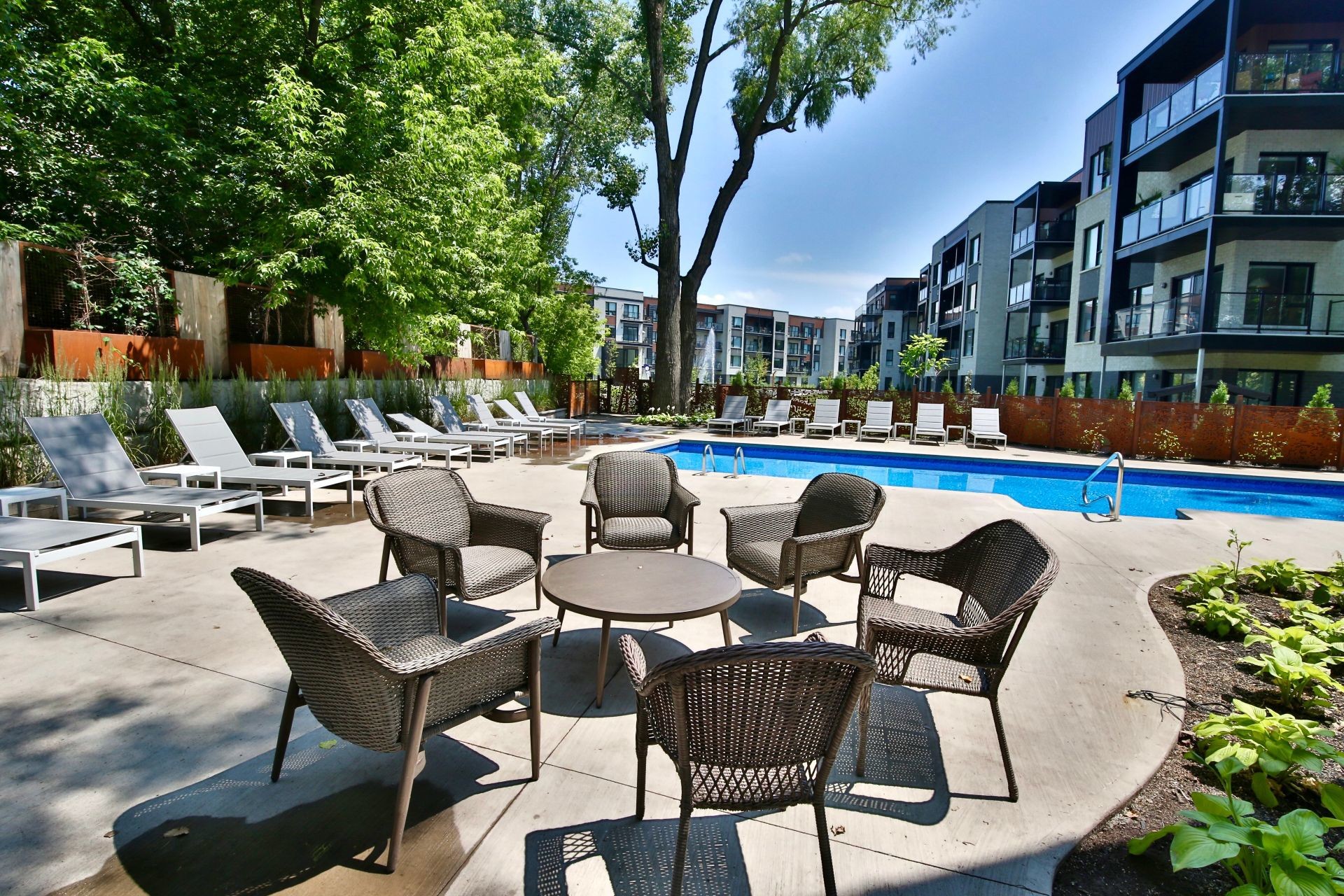 Pool - 112-2100 Rue Benoit, Saint-Bruno-De-Montarville, QC - Outdoor With In Ground Pool