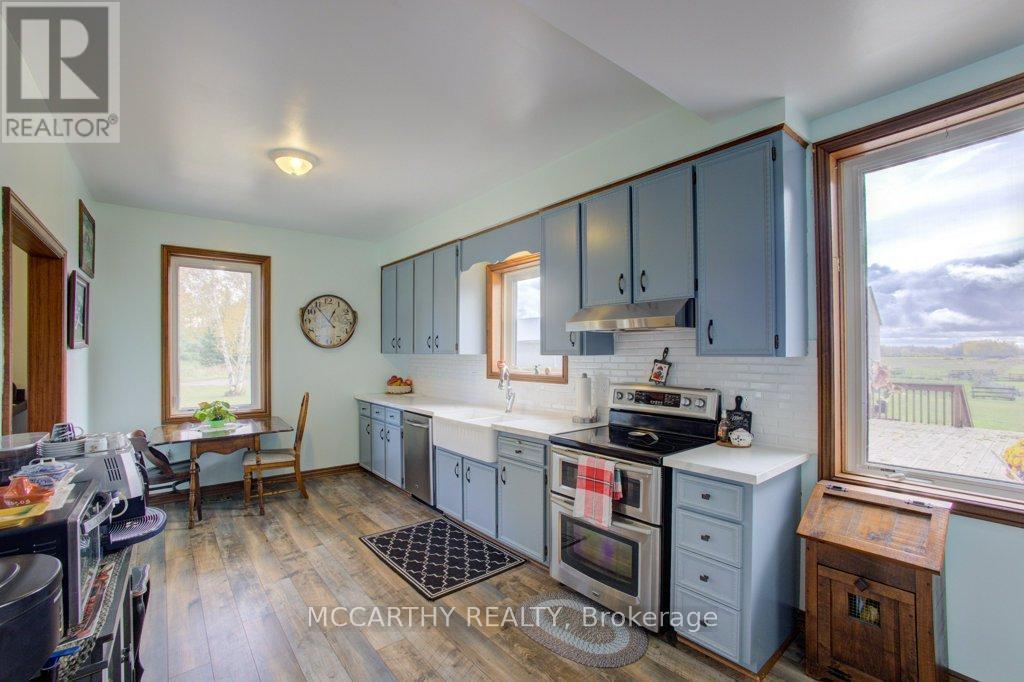 Kitchen with Stainless Steel Appliances - 713630 Durham Road B, Grey Highlands, ON