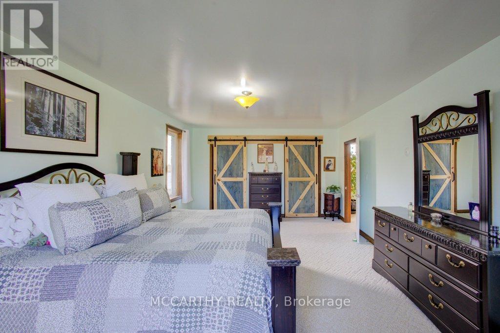 Primary Bed with His & Hers closets - 713630 Durham Road B, Grey Highlands, ON