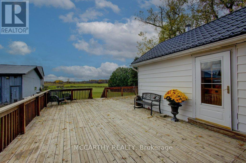 large deck for entertaining, wraps around - 713630 Durham Road B, Grey Highlands, ON