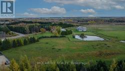 Shows pond and workable land -