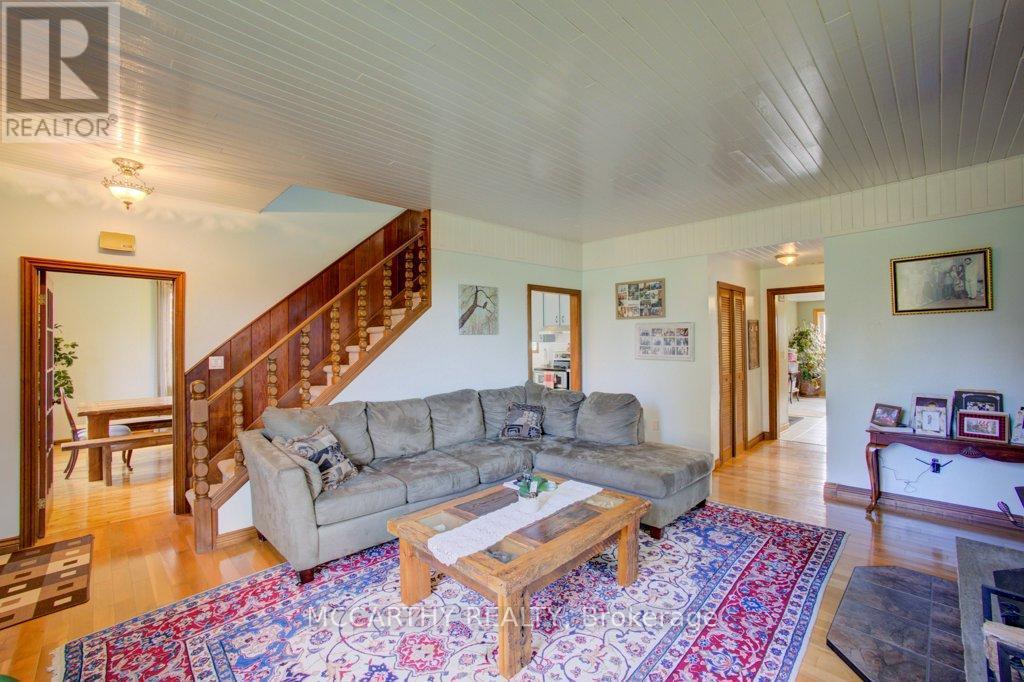 large living room, high ceiling - 713630 Durham Road B, Grey Highlands, ON