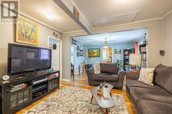 Full view of Both Dining and Living Room -