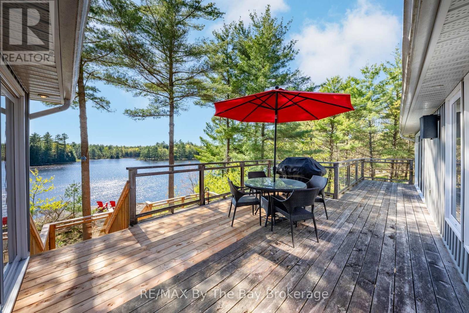 261 Kim T Lane, Georgian Bay (Baxter), ON - Outdoor With Body Of Water With Deck Patio Veranda