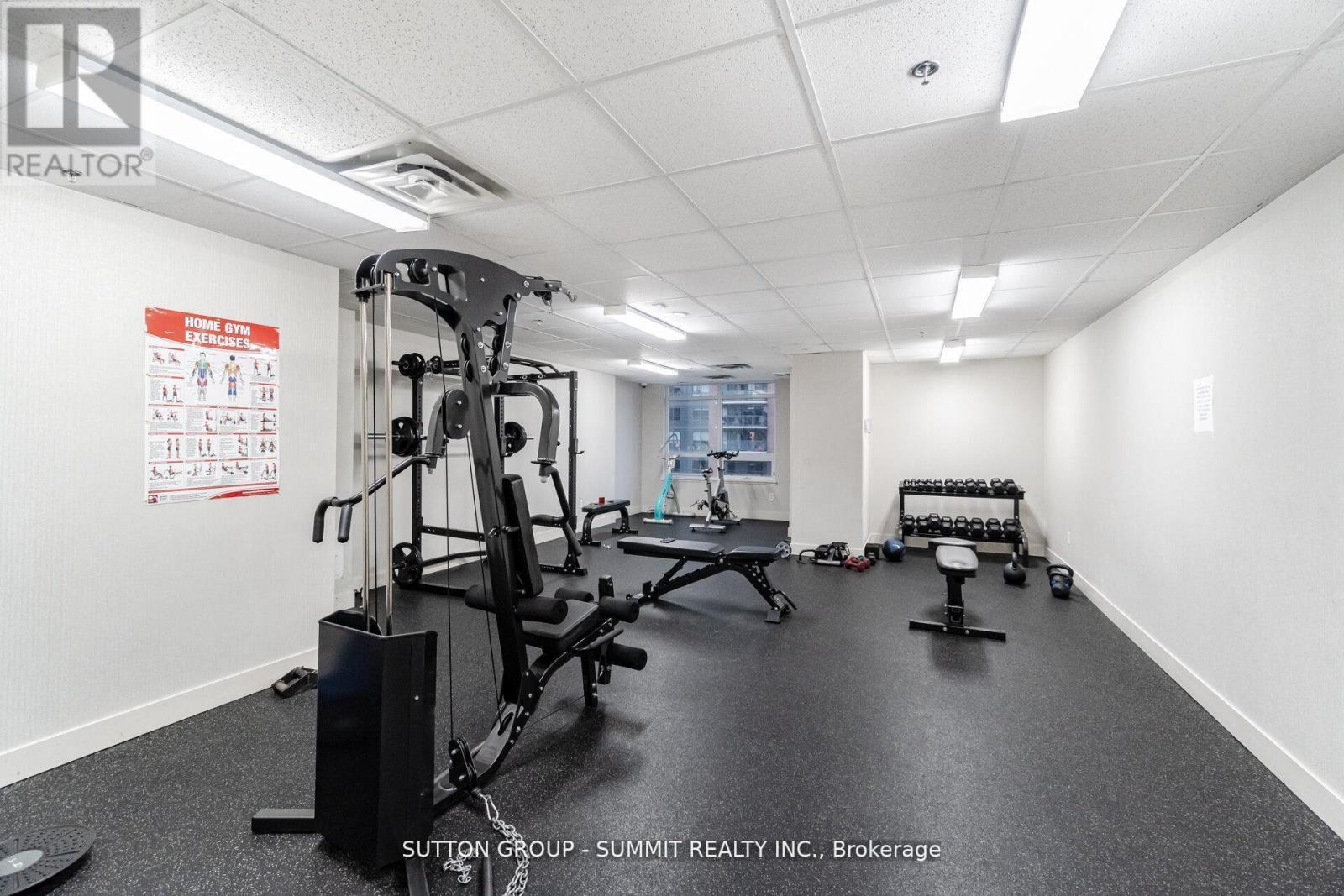 311 - 1410 Dupont Street, Toronto, ON - Indoor Photo Showing Gym Room