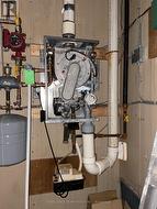 Hot water boiler system -