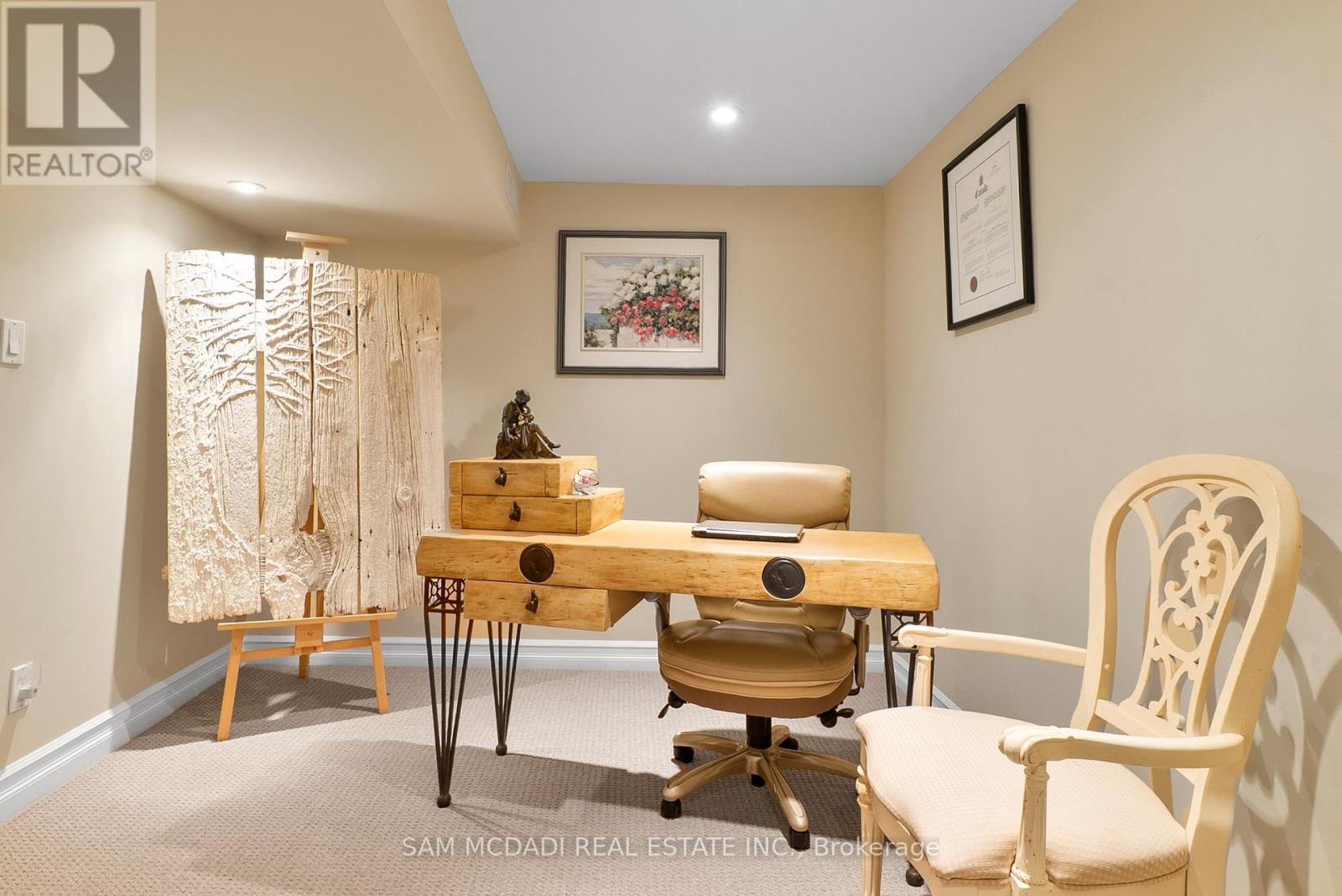 1522 Glenhill Crescent, Mississauga, ON - Indoor Photo Showing Office