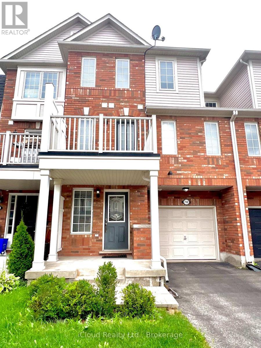 732 Shortreed Crescent, Milton, ON - Outdoor With Balcony With Facade