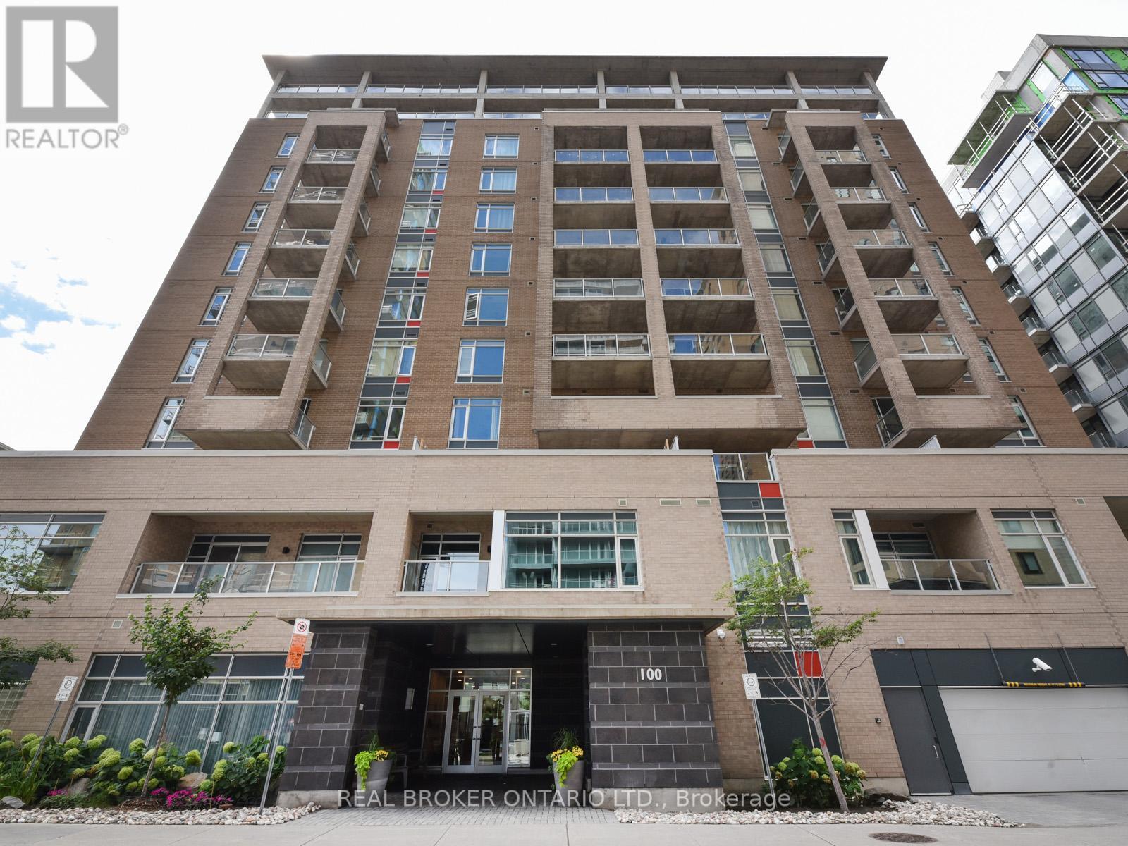 1011 - 100 Champagne Avenue S, Ottawa, ON - Outdoor With Balcony With Facade
