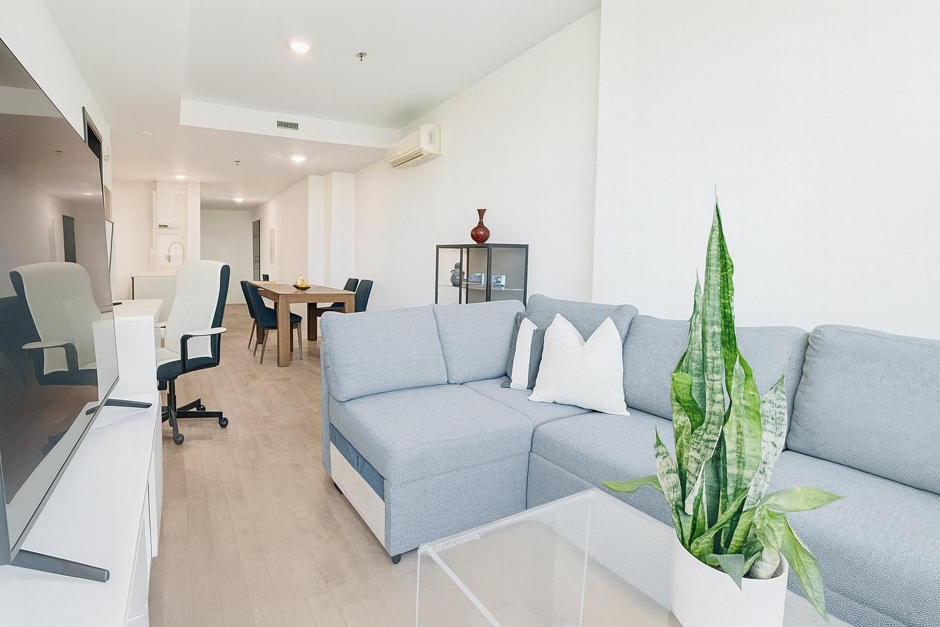 Salon - 211B-1800 Boul. Angrignon, Montréal (Lasalle), QC - Indoor Photo Showing Living Room