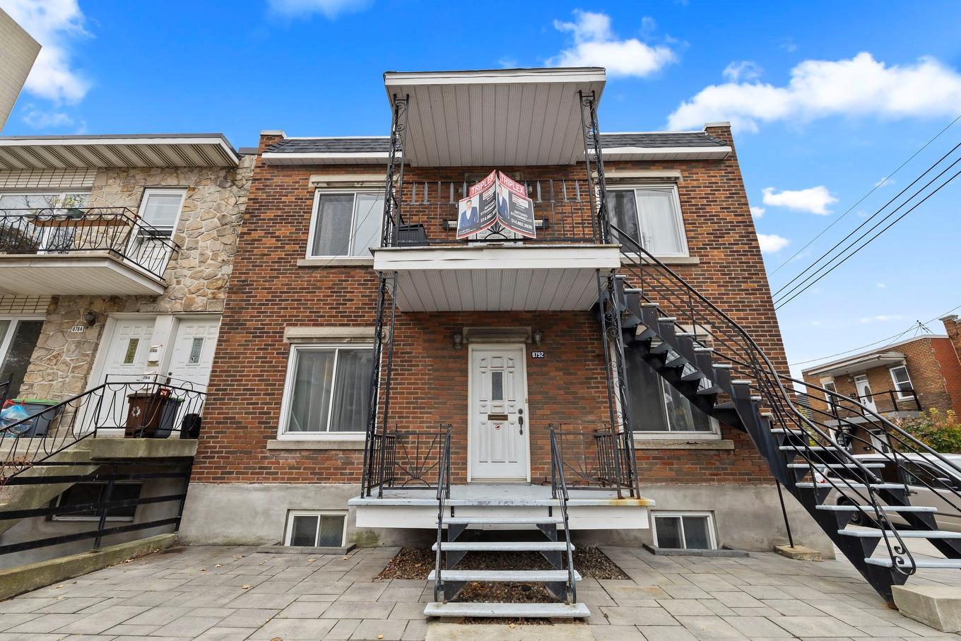 Frontage - 8792 - 8796 Rue Basile-Routhier, Montréal (Ahuntsic-Cartierville), QC - Outdoor