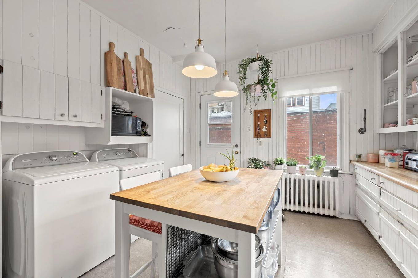 Kitchen - 8792 - 8796 Rue Basile-Routhier, Montréal (Ahuntsic-Cartierville), QC - Indoor Photo Showing Laundry Room